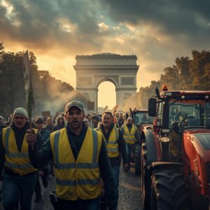 Agriculteurs Champs-Élysées Agriculteurs Champs-Élysées